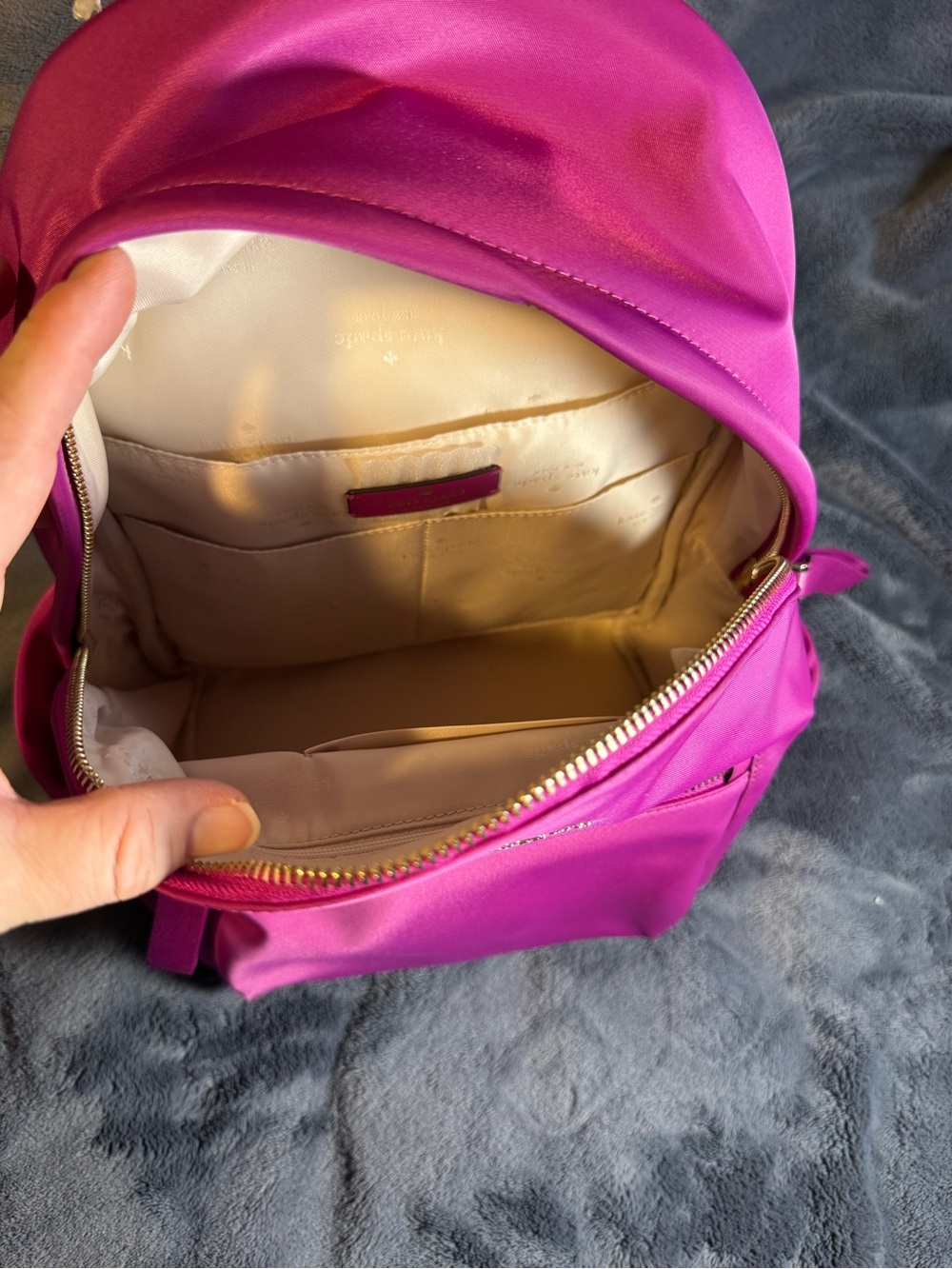 Kate Spade Chelsea Medium Backpack in Baja Rose - Picture 9 of 12
